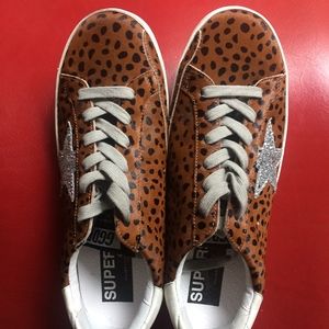 Golden Goose All Star low top/leopard